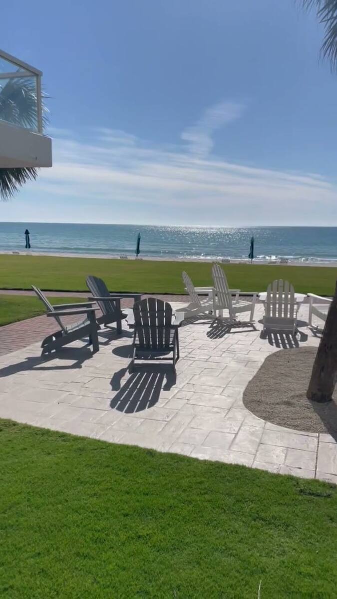 Night Walk Near The Pool